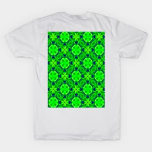 Curtain of light Aurora pattern. T-Shirt